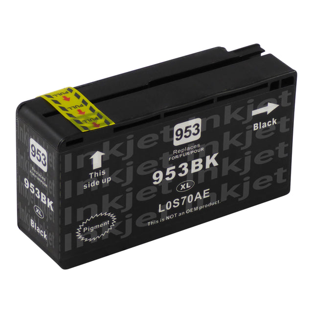 Huismerk HP 953XL Inktcartridge Zwart (1 zwart)