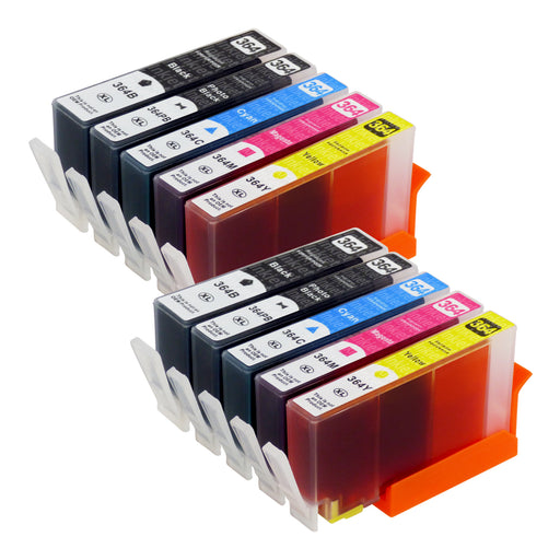 Huismerk HP 364XL Inktcartridge Multipack (2 zwart + 2 foto zwart + 6 kleuren)