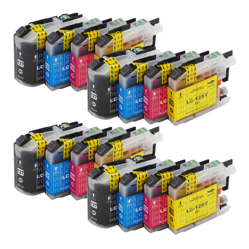 Huismerk Brother LC127XL/LC125XL Inktcartridge Multipack (4 zwart + 12 kleuren)